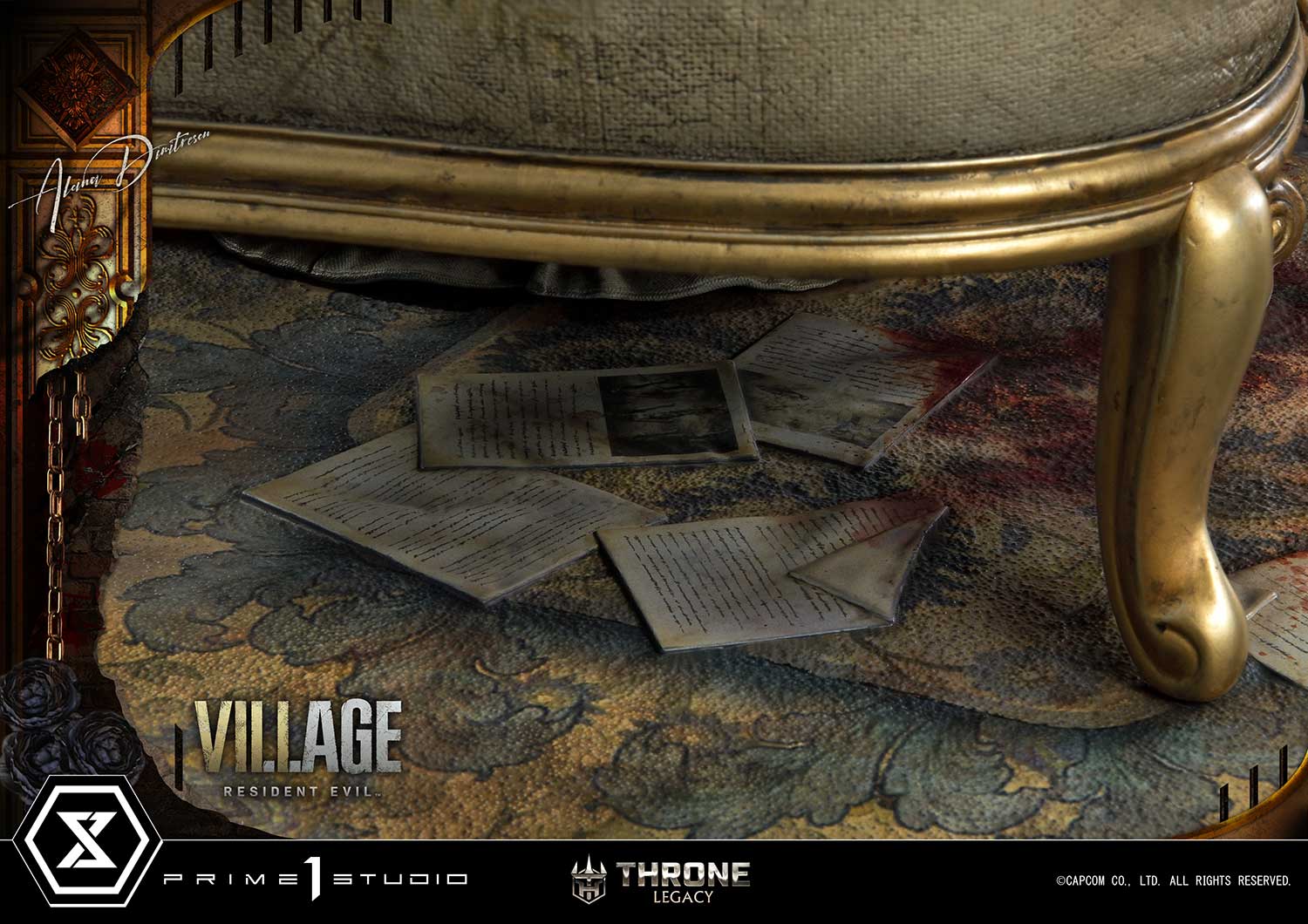 Throne Legacy Resident Evil Village Alcina Dimitrescu Deluxe Bonus Version By Prime 1 Studios - Image 23