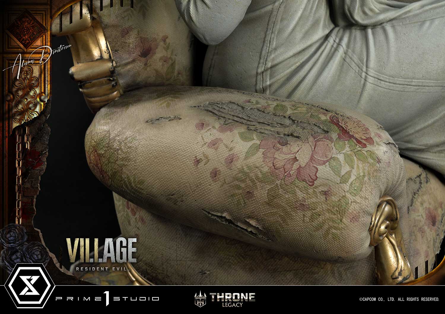 Throne Legacy Resident Evil Village Alcina Dimitrescu Deluxe Bonus Version By Prime 1 Studios - Image 24