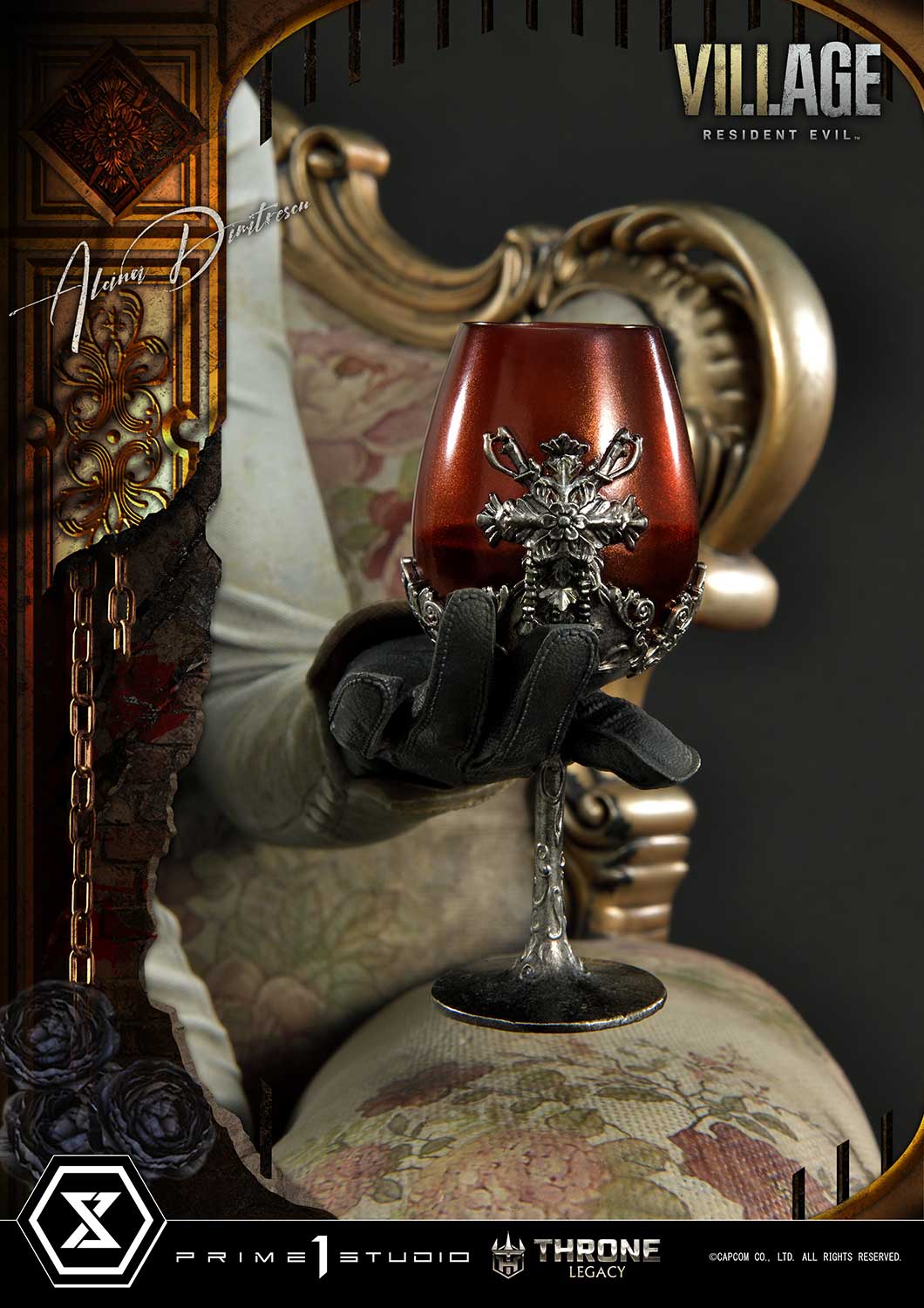 Throne Legacy Resident Evil Village Alcina Dimitrescu Deluxe Bonus Version By Prime 1 Studios - Image 46