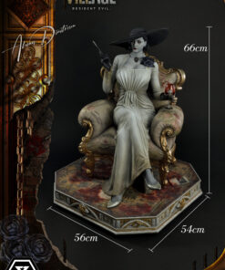 Alternative view of Throne Legacy Resident Evil Village Alcina Dimitrescu Deluxe Bonus Version By Prime 1 Studios