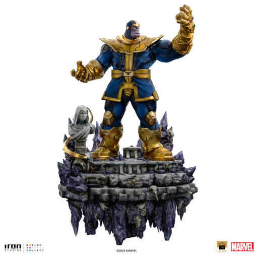 THANOS MARVEL Deluxe 1/10 art scale statue By Iron Studio - Image 5