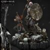 God of War: Kratos & amp; Atreus 1/4 Scale Diorama statues Ivaldi's Deadly Mist Armor Set By Prime 1 Studios Edition Size: 200