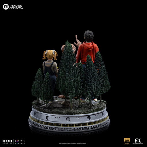 Statue E.T., Elliot and Gertie Deluxe - E.T. - Art Scale 1/10 - Iron Studios - Image 5