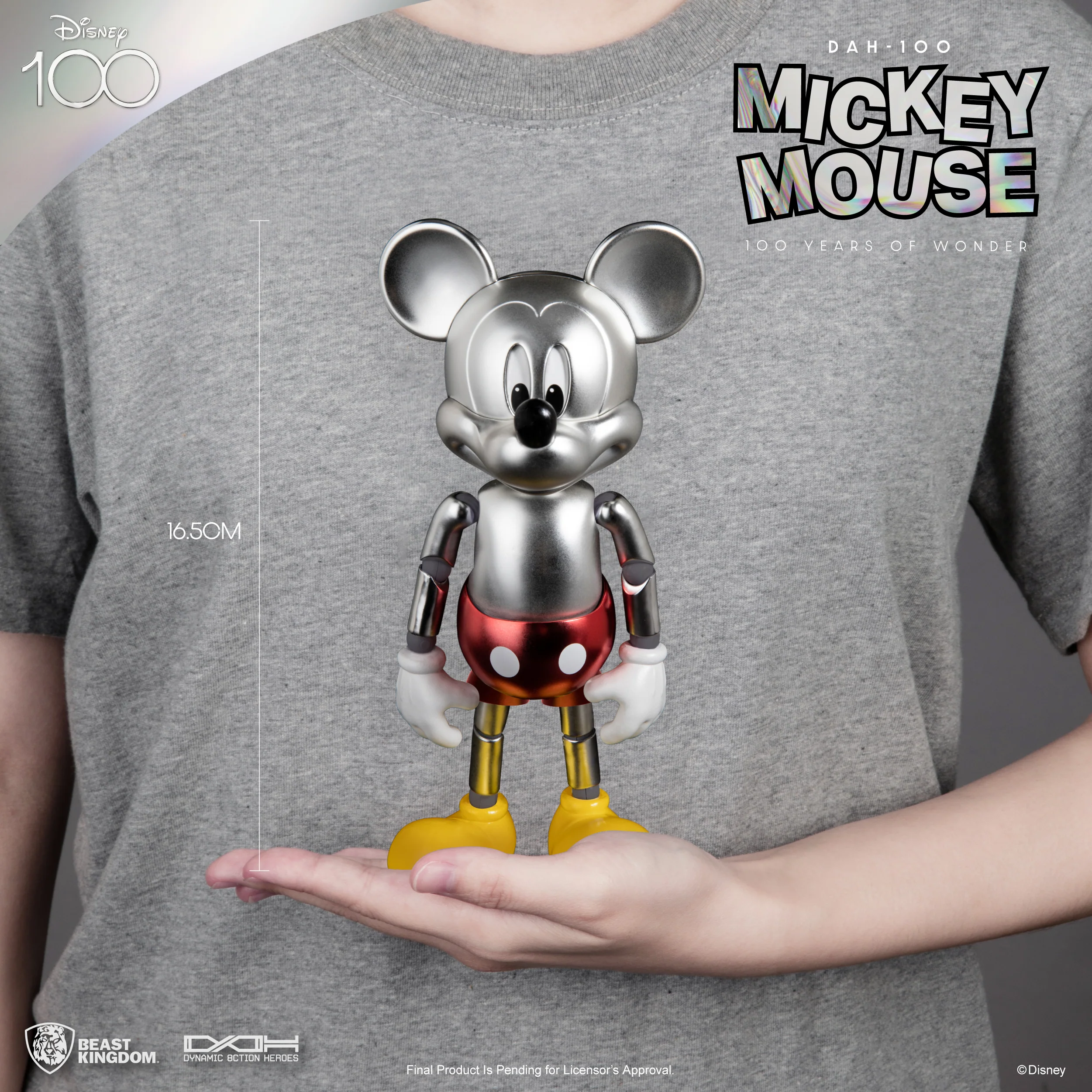 Beast Kingdom - Disney 100 Year of Wonder Mickey Mouse - Image 2