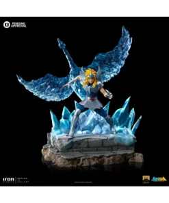 Statue Cygnus Hyoga (Deluxe) - Saint Seiya - BDS Art Scale 1/10 - Iron Studios - Image 5