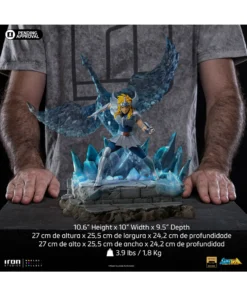 Alternative view of Statue Cygnus Hyoga (Deluxe) - Saint Seiya - BDS Art Scale 1/10 - Iron Studios