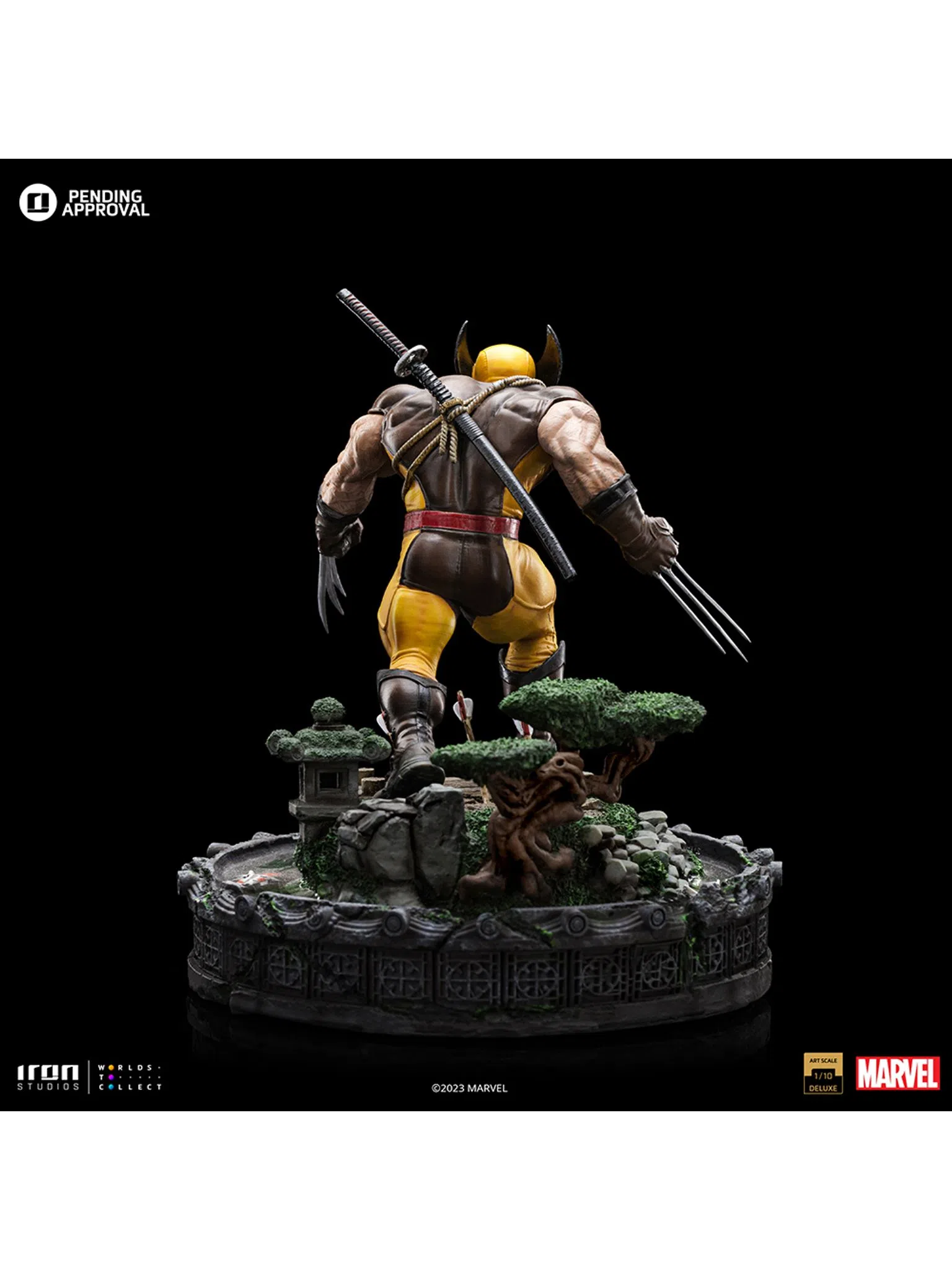 Statue Wolverine Unleashed Deluxe - X-Men - Art Scale 1/10 - Iron Studios - Image 5