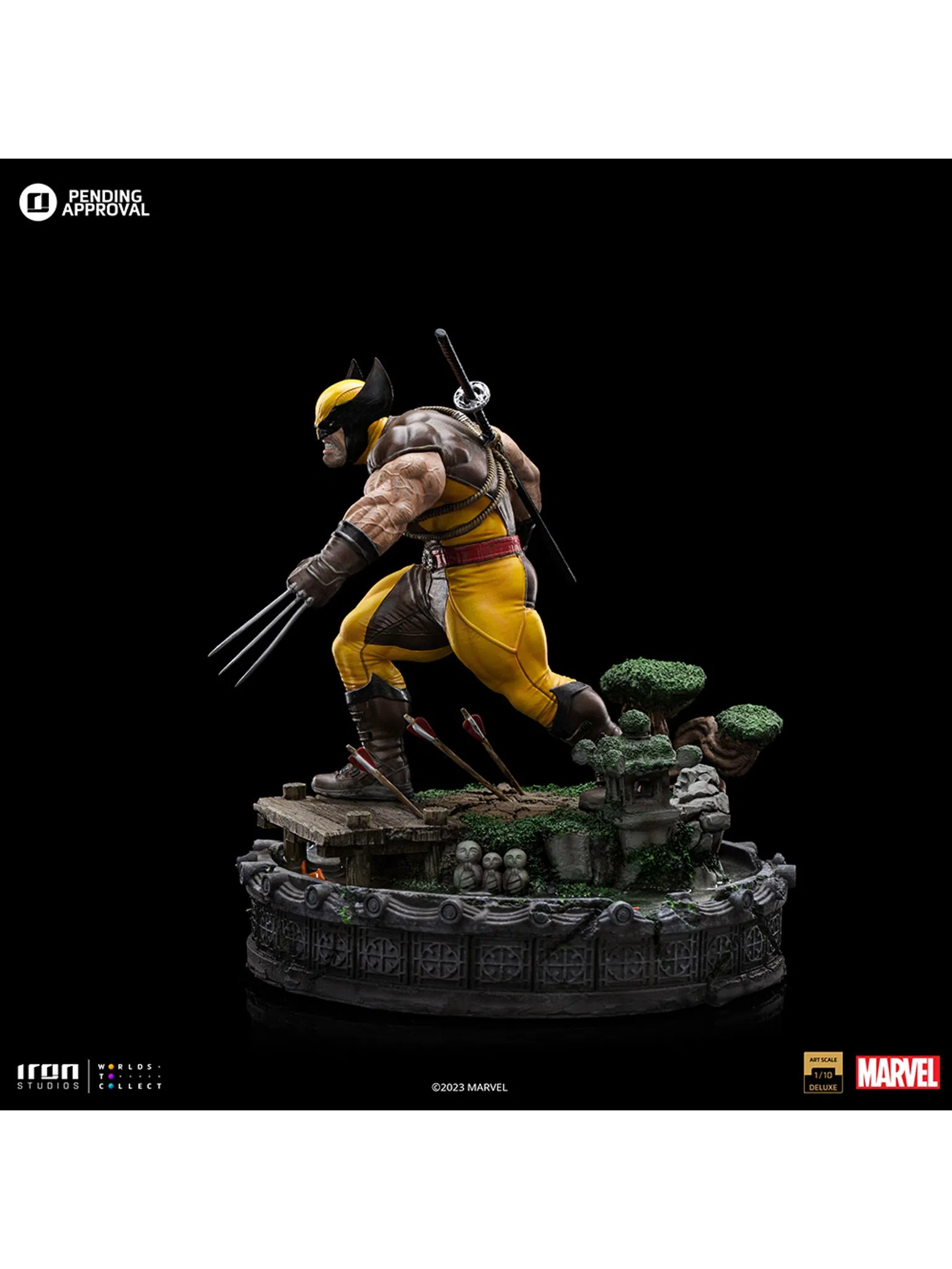 Statue Wolverine Unleashed Deluxe - X-Men - Art Scale 1/10 - Iron Studios - Image 6