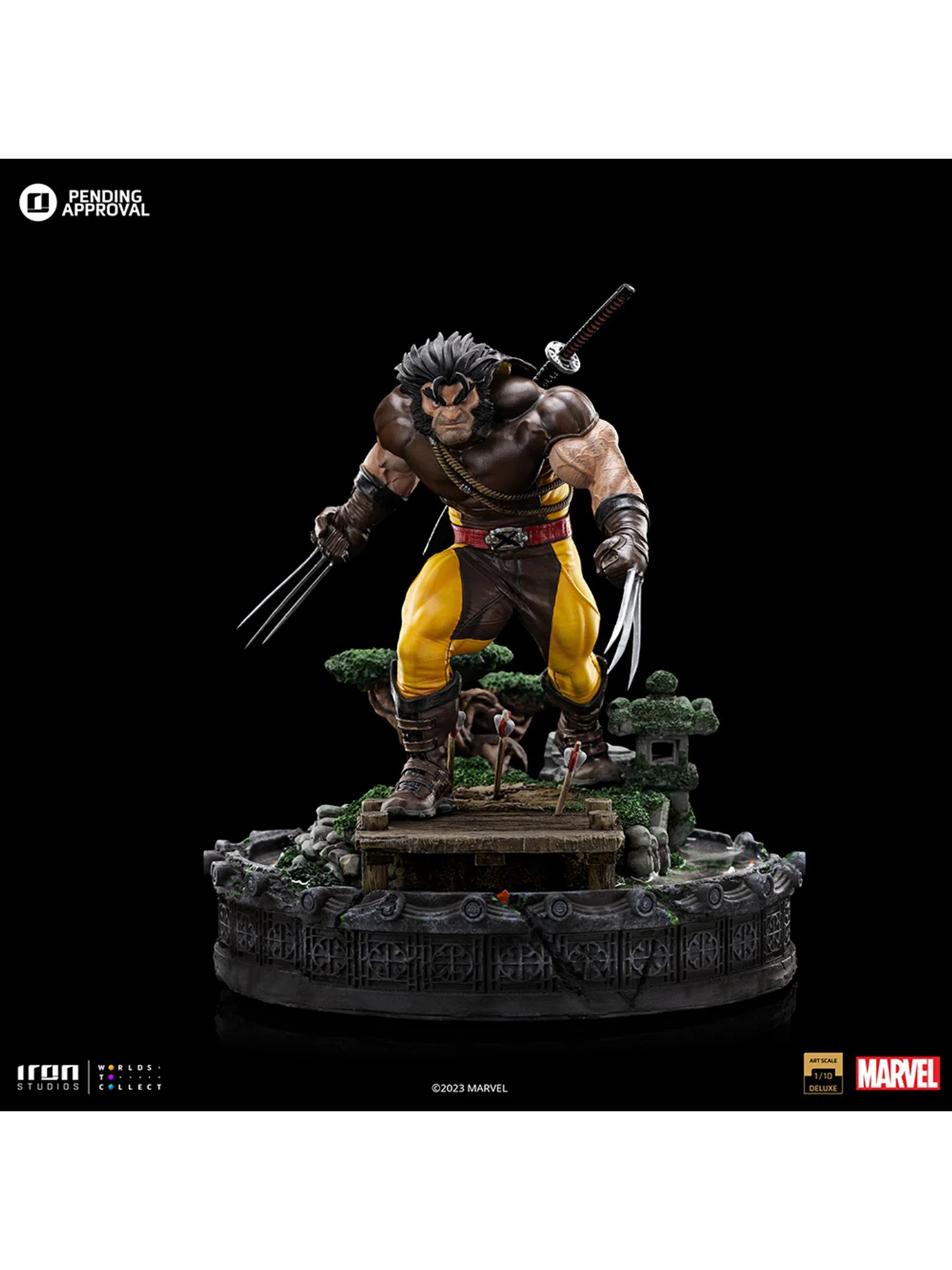 Statue Wolverine Unleashed Deluxe - X-Men - Art Scale 1/10 - Iron Studios - Image 7