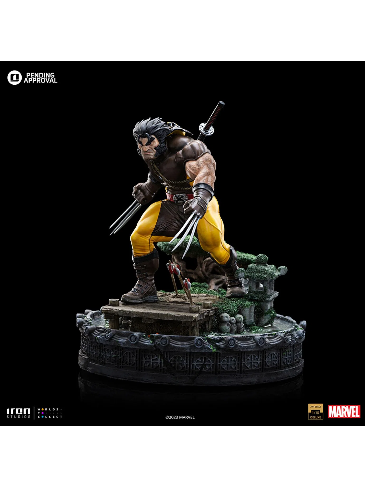 Statue Wolverine Unleashed Deluxe - X-Men - Art Scale 1/10 - Iron Studios - Image 8