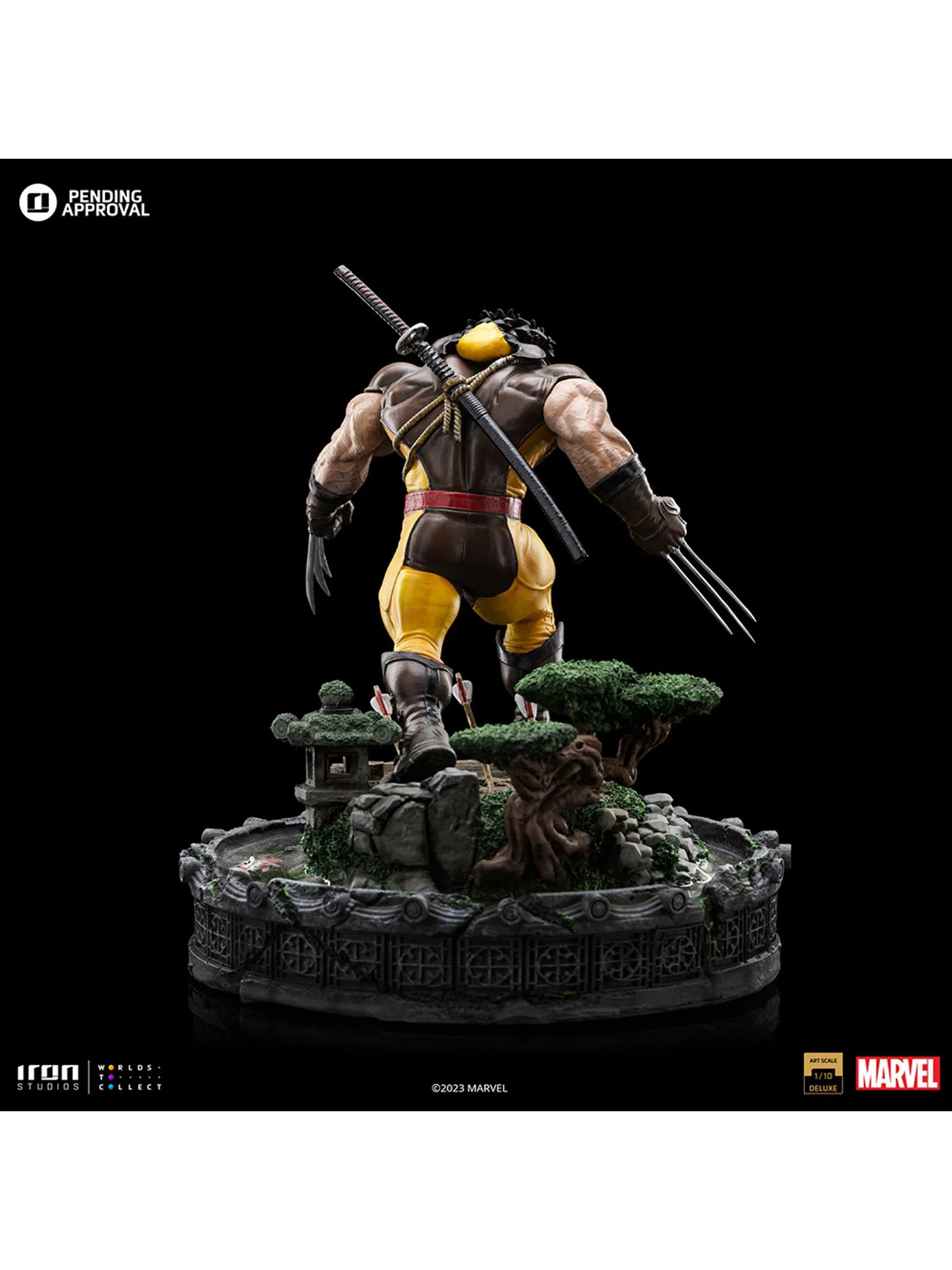 Statue Wolverine Unleashed Deluxe - X-Men - Art Scale 1/10 - Iron Studios - Image 10