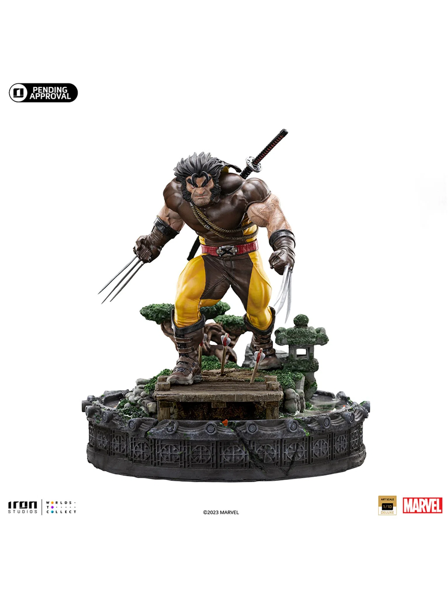 Statue Wolverine Unleashed Deluxe - X-Men - Art Scale 1/10 - Iron Studios - Image 11
