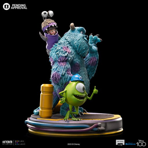 Statue Monsters Inc. Diorama - Disney 100TH - Monsters Inc - Art Scale 1/10 - Iron Studios - Image 6