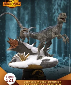 Beast Kingdom - Jurassic World: Dominion-Blue & Beta