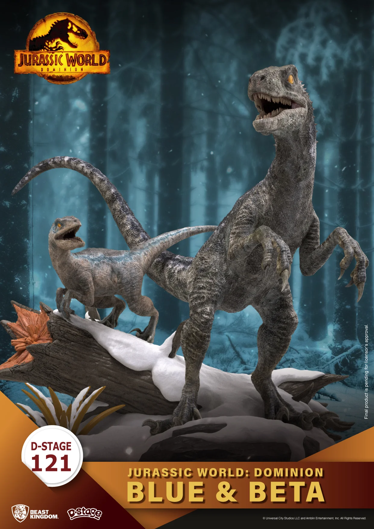 Beast Kingdom - Jurassic World: Dominion-Blue & Beta - Image 6