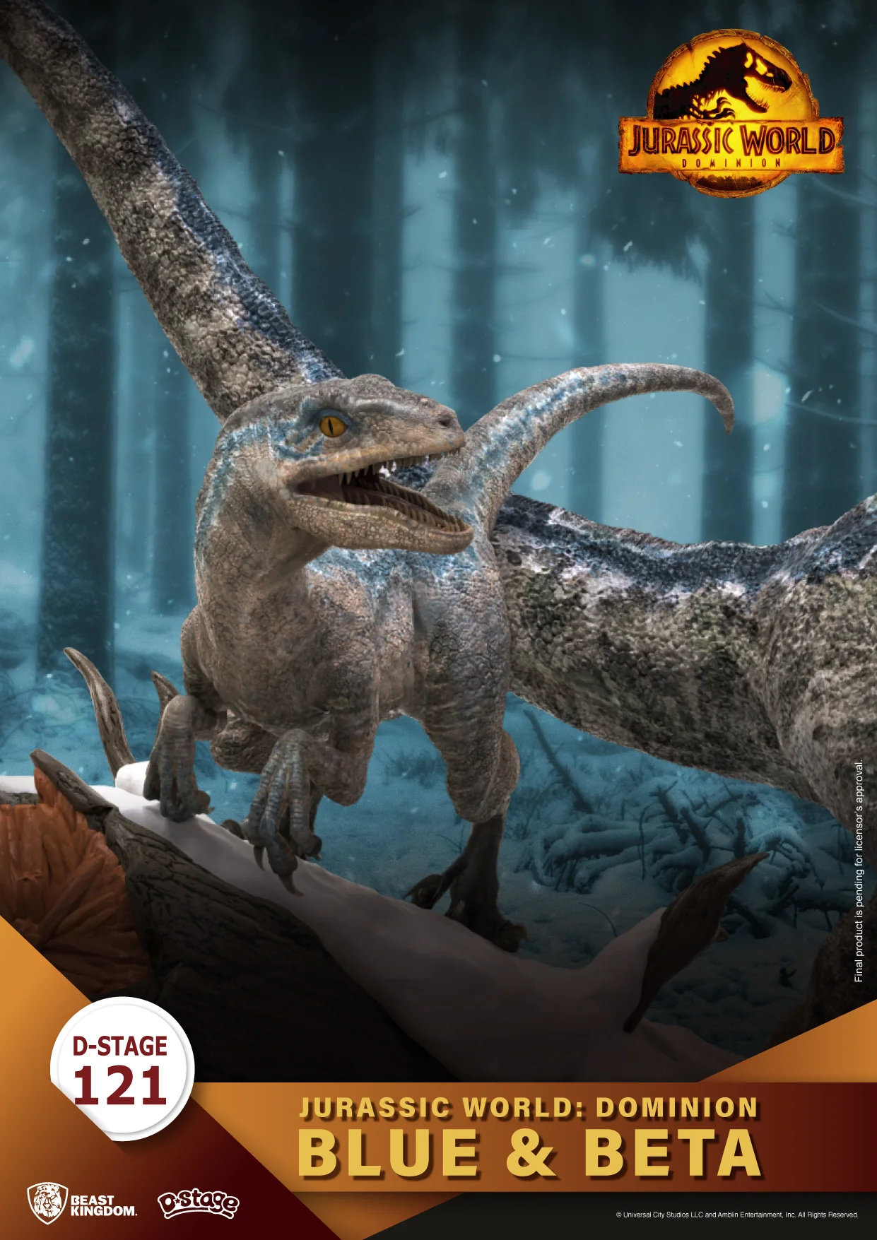 Beast Kingdom - Jurassic World: Dominion-Blue & Beta - Image 8