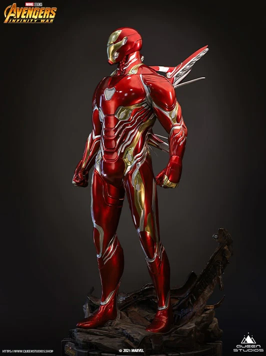 QUEEN STUDIOS Iron Man Mark 50 1:2 Scale Statue - Image 7