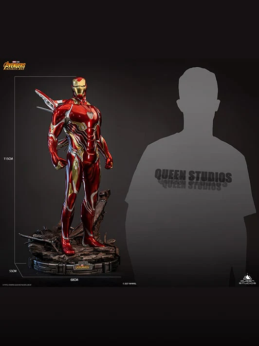 QUEEN STUDIOS Iron Man Mark 50 1:2 Scale Statue - Image 2