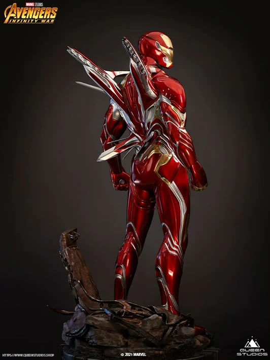 QUEEN STUDIOS Iron Man Mark 50 1:2 Scale Statue - Image 10