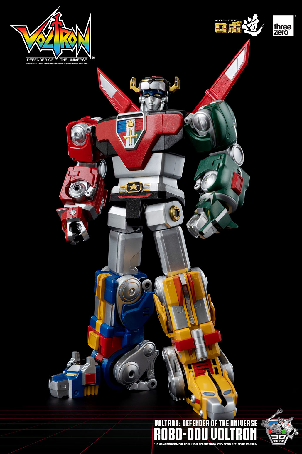 Voltron: Defender of the Universe ROBO-DOU Voltron BY THREEZERO - Image 3