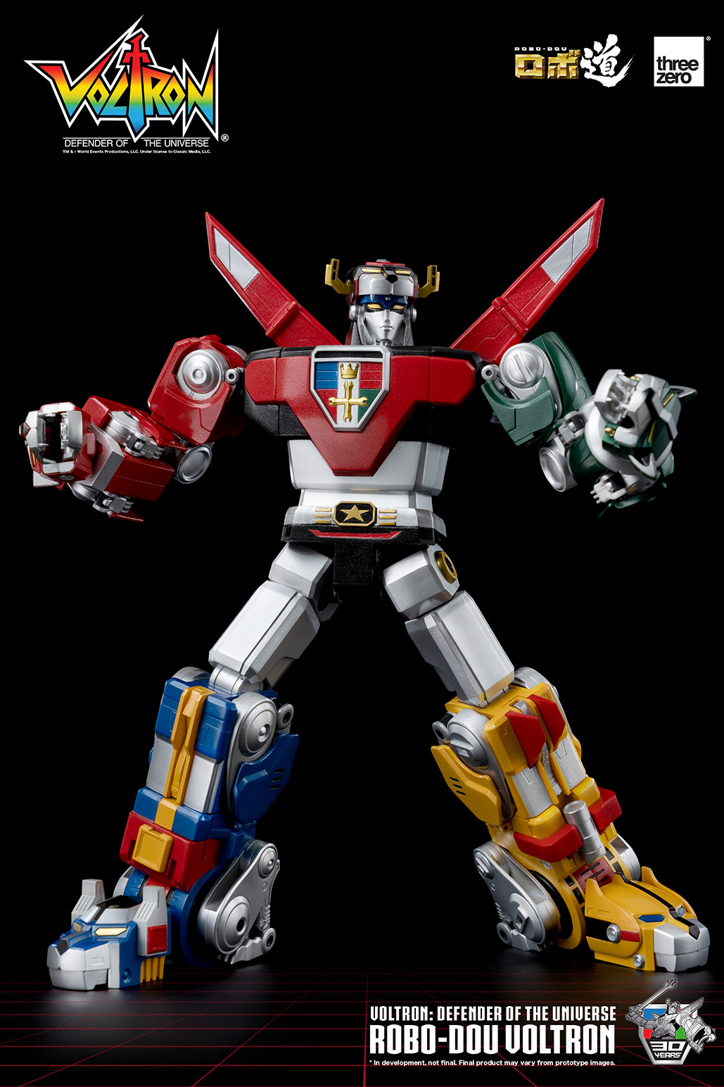 Voltron: Defender of the Universe ROBO-DOU Voltron BY THREEZERO - Image 4