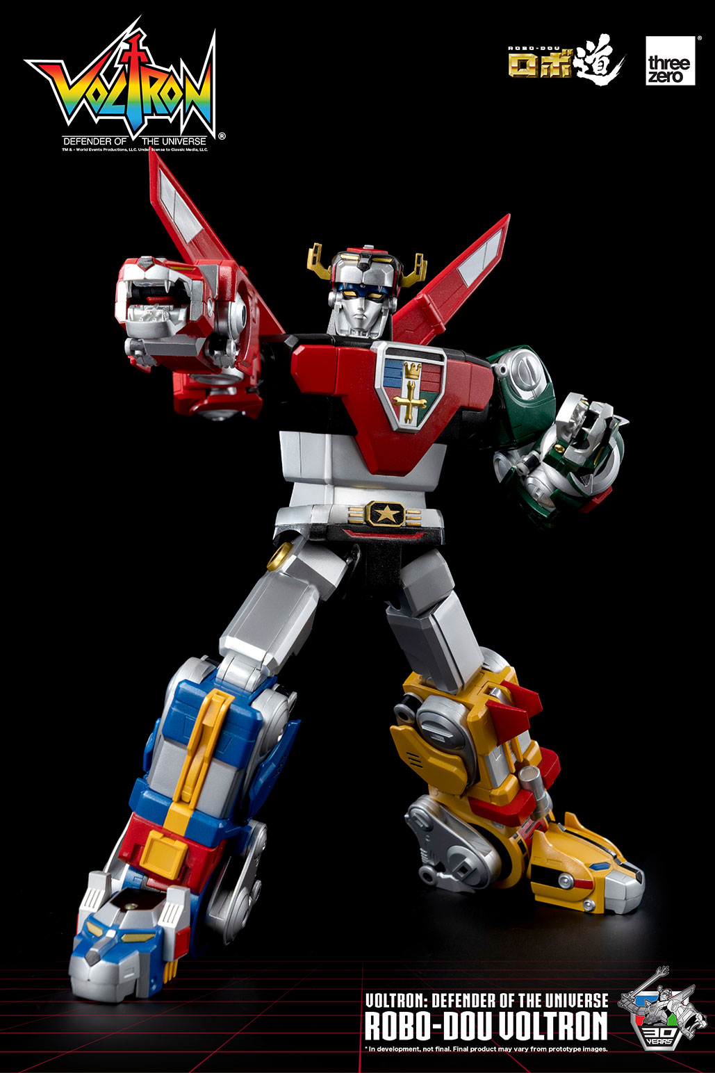 Voltron: Defender of the Universe ROBO-DOU Voltron BY THREEZERO - Image 5