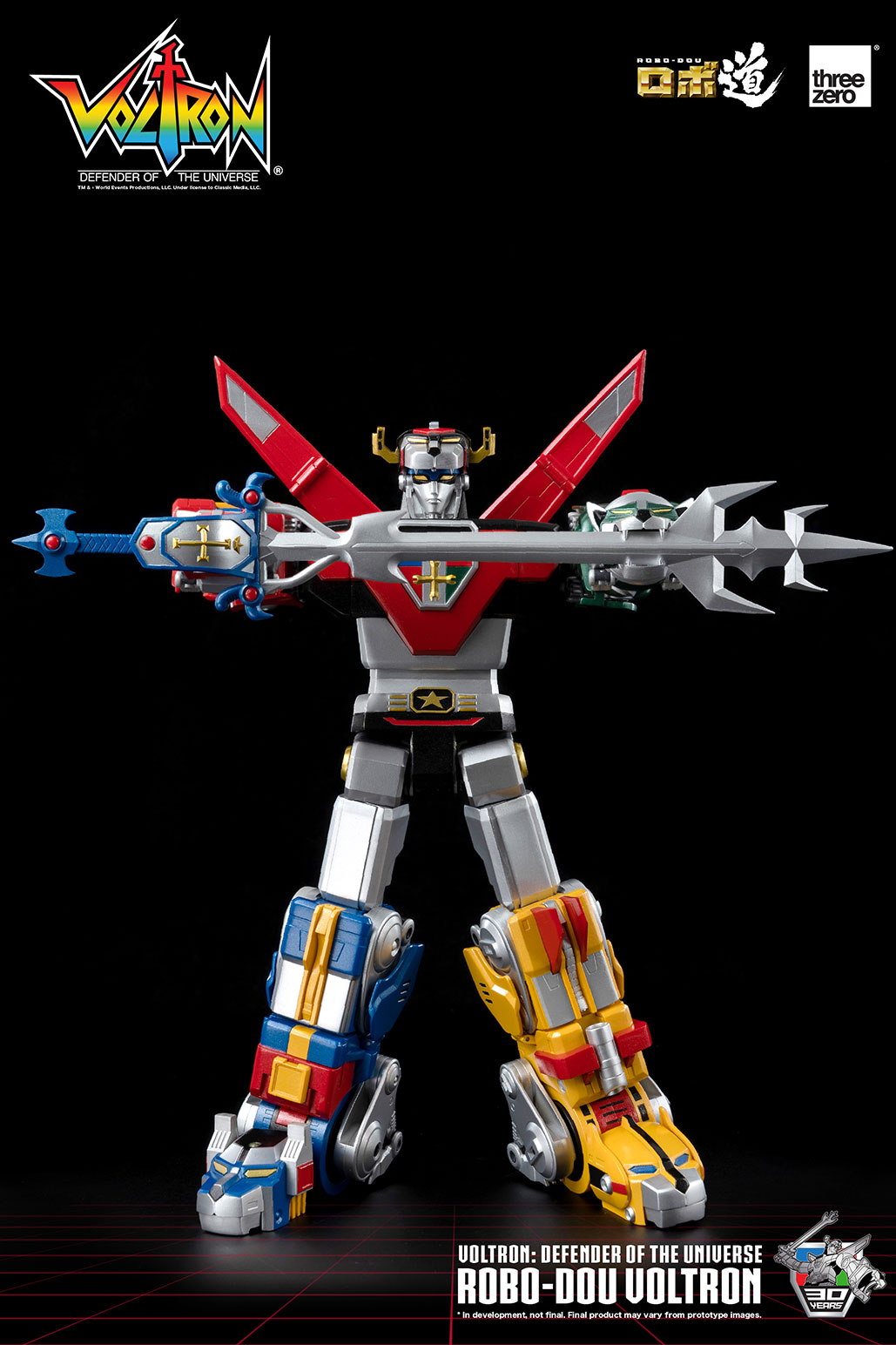 Voltron: Defender of the Universe ROBO-DOU Voltron BY THREEZERO - Image 10
