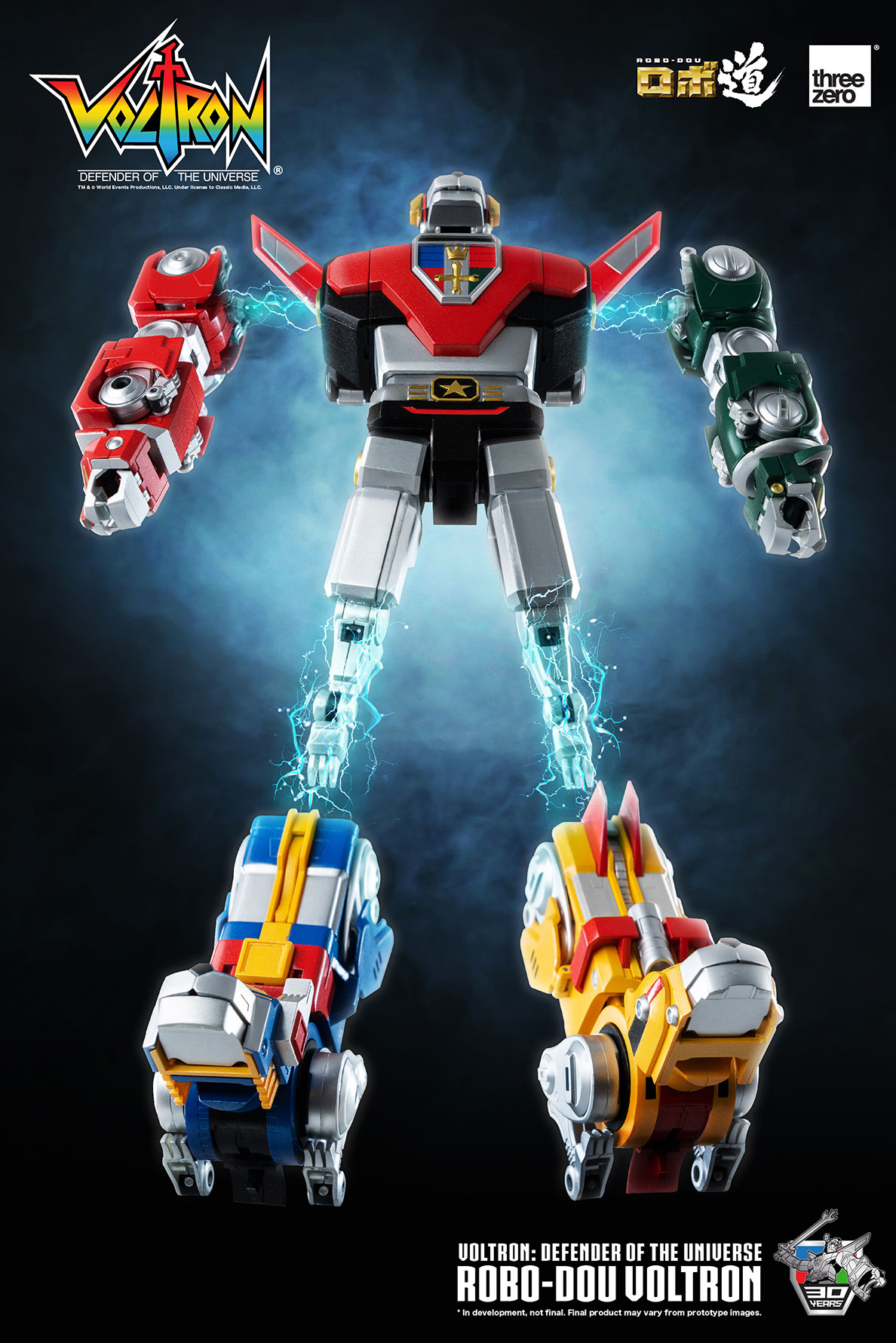 Voltron: Defender of the Universe ROBO-DOU Voltron BY THREEZERO - Image 21
