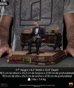 DON VITO CORLEONE THE GODFATHER DELUXE 1/10 SCALE - Image 11