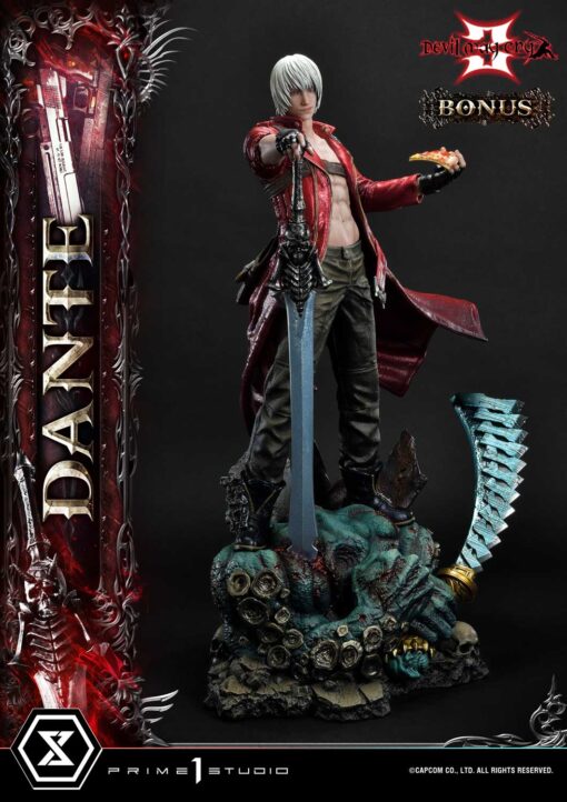 Devil May Cry 3 Dante 1/4 Scale Statue - DX Bonus Version By Prime 1 Studio - Image 6