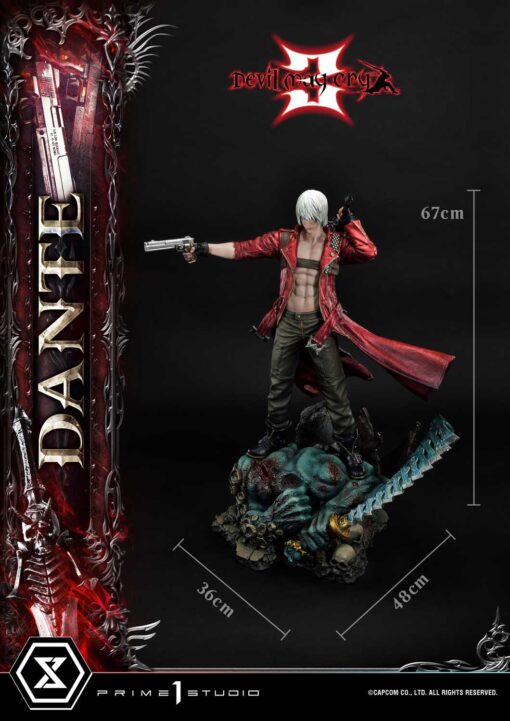 Devil May Cry 3 Dante 1/4 Scale Statue - DX Bonus Version By Prime 1 Studio - Image 16