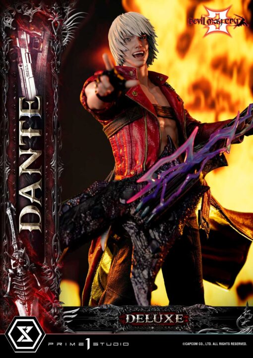 Devil May Cry 3 Dante 1/4 Scale Statue - DX Bonus Version By Prime 1 Studio - Image 24