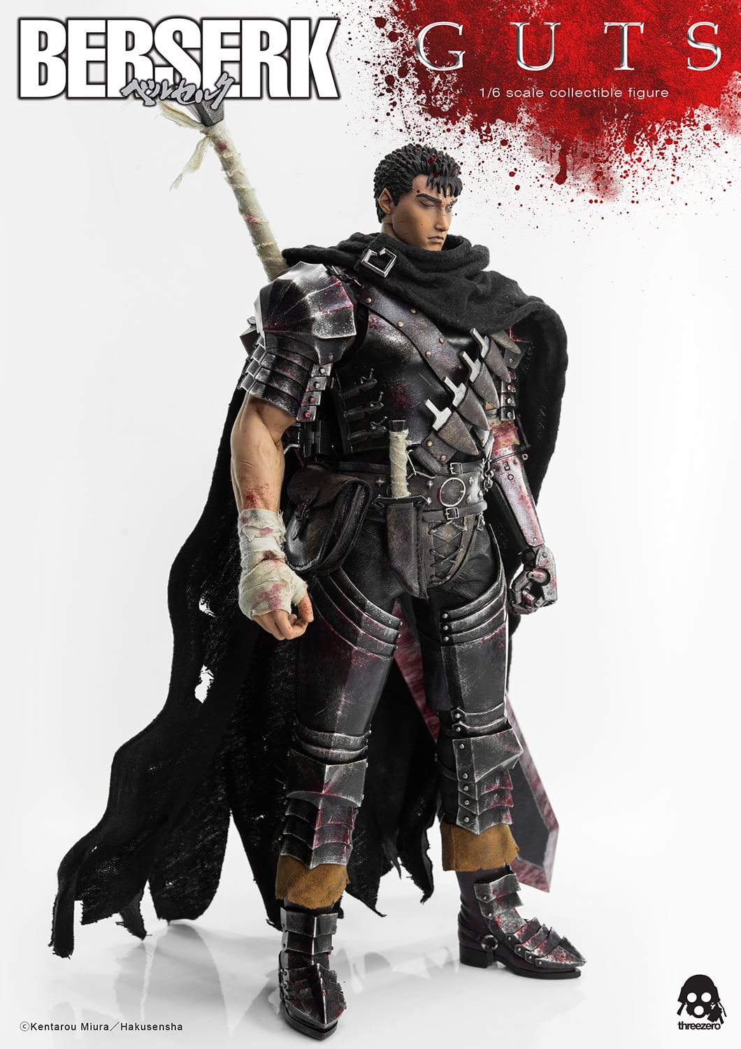 Guts (Black Swordsman) Sixth Scale Figure By Threezero