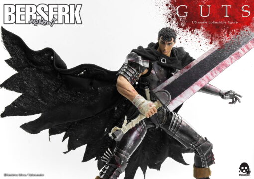 Guts (Black Swordsman) Sixth Scale Figure By Threezero - Image 6