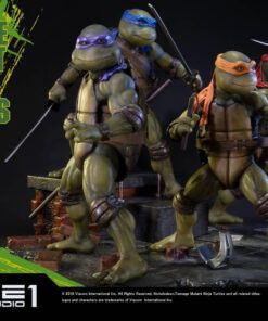 TMNT Classic(1990) Turtles 1/4 Scale Statues Set - Image 2