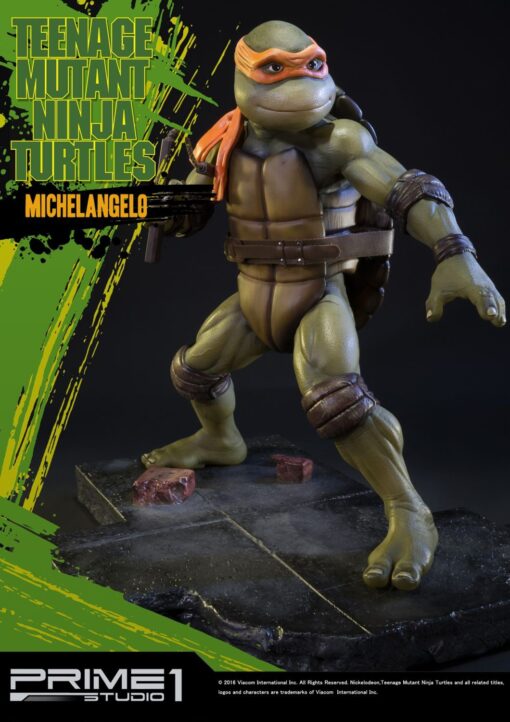 TMNT Classic(1990) Turtles 1/4 Scale Statues Set - Image 11