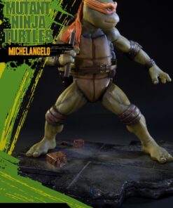 TMNT Classic(1990) Turtles 1/4 Scale Statues Set - Image 9