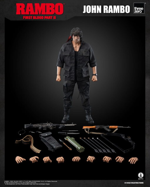 John Rambo Sixth Scale Figure By Threezero - Image 8