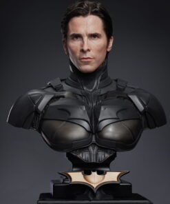 Queen Studios: Christian Bale 1/1 Bust + TDK Batman 1/1 Statue (with interchangeable head sculpts) - Deluxe Edition - Image 22
