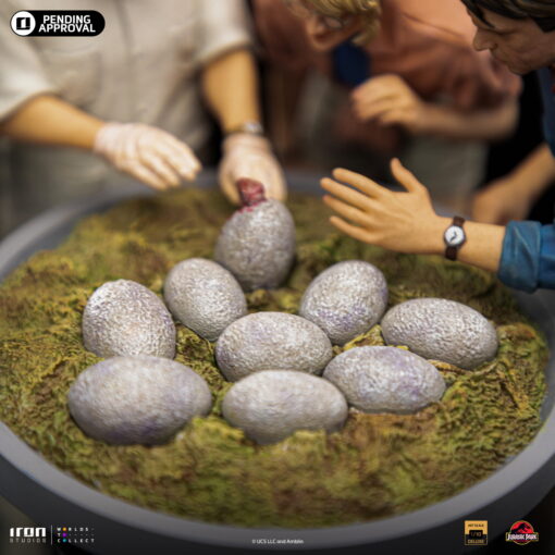 Statue Dino Hatching Deluxe - Jurassic Park - Art Scale 1/10 - Iron Studios - Image 9