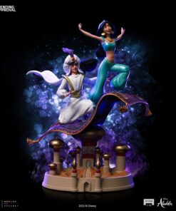 Statue Aladdin and Jasmine - Disney 100TH - Aladdin - Art Scale 1/10 - Iron Studios