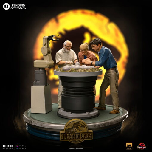 Statue Dino Hatching Deluxe - Jurassic Park - Art Scale 1/10 - Iron Studios - Image 11