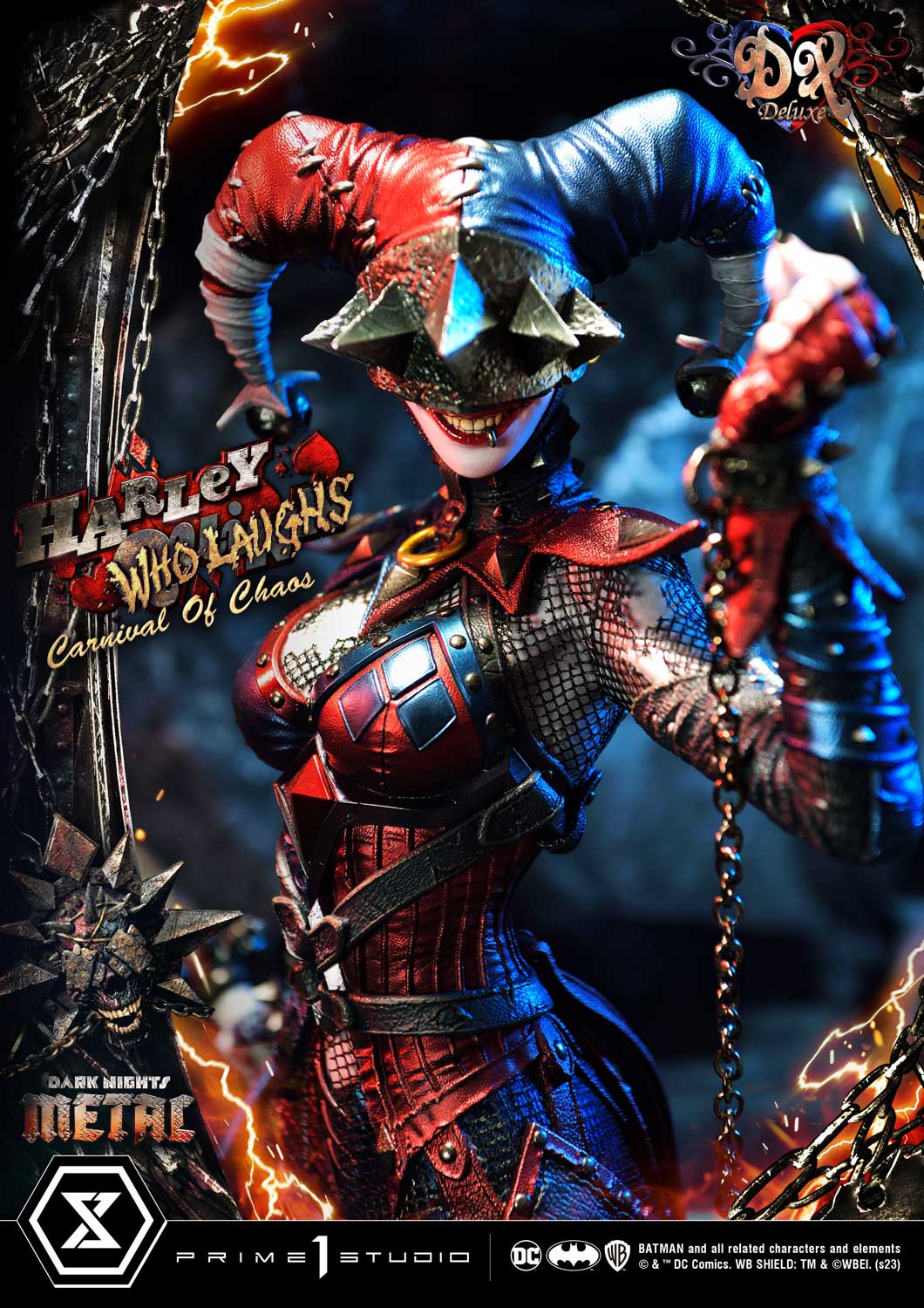 Dark Nights: Metal (Comics) Harley Quinn Who Laughs 1/3 Scale Statue DX Bonus Version - Image 12
