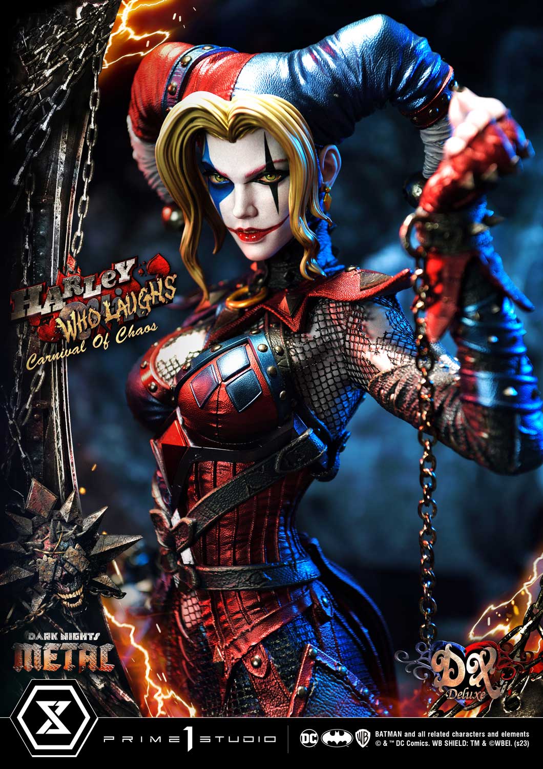 Dark Nights: Metal (Comics) Harley Quinn Who Laughs 1/3 Scale Statue DX Bonus Version - Image 11