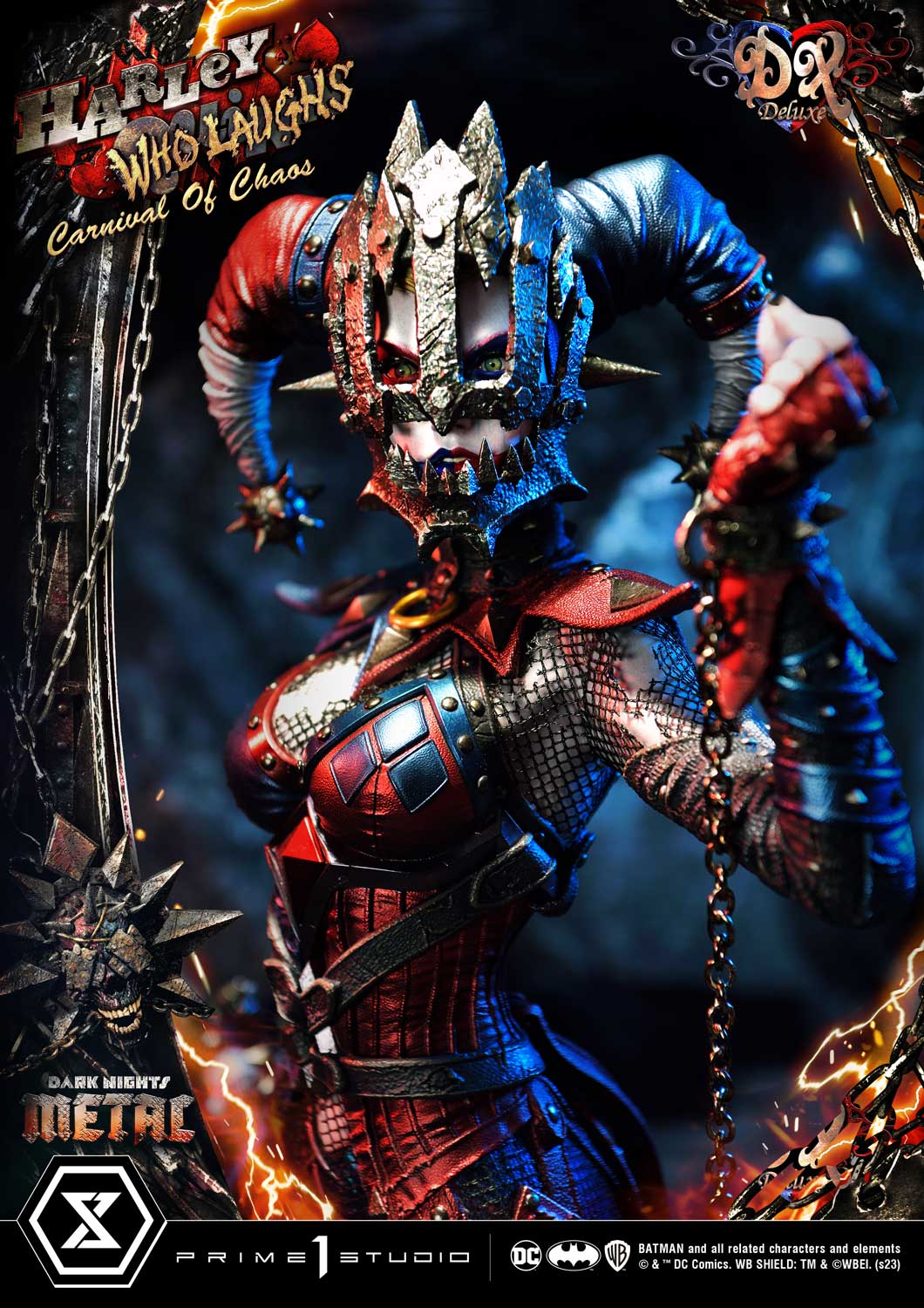 Dark Nights: Metal (Comics) Harley Quinn Who Laughs 1/3 Scale Statue DX Bonus Version - Image 10