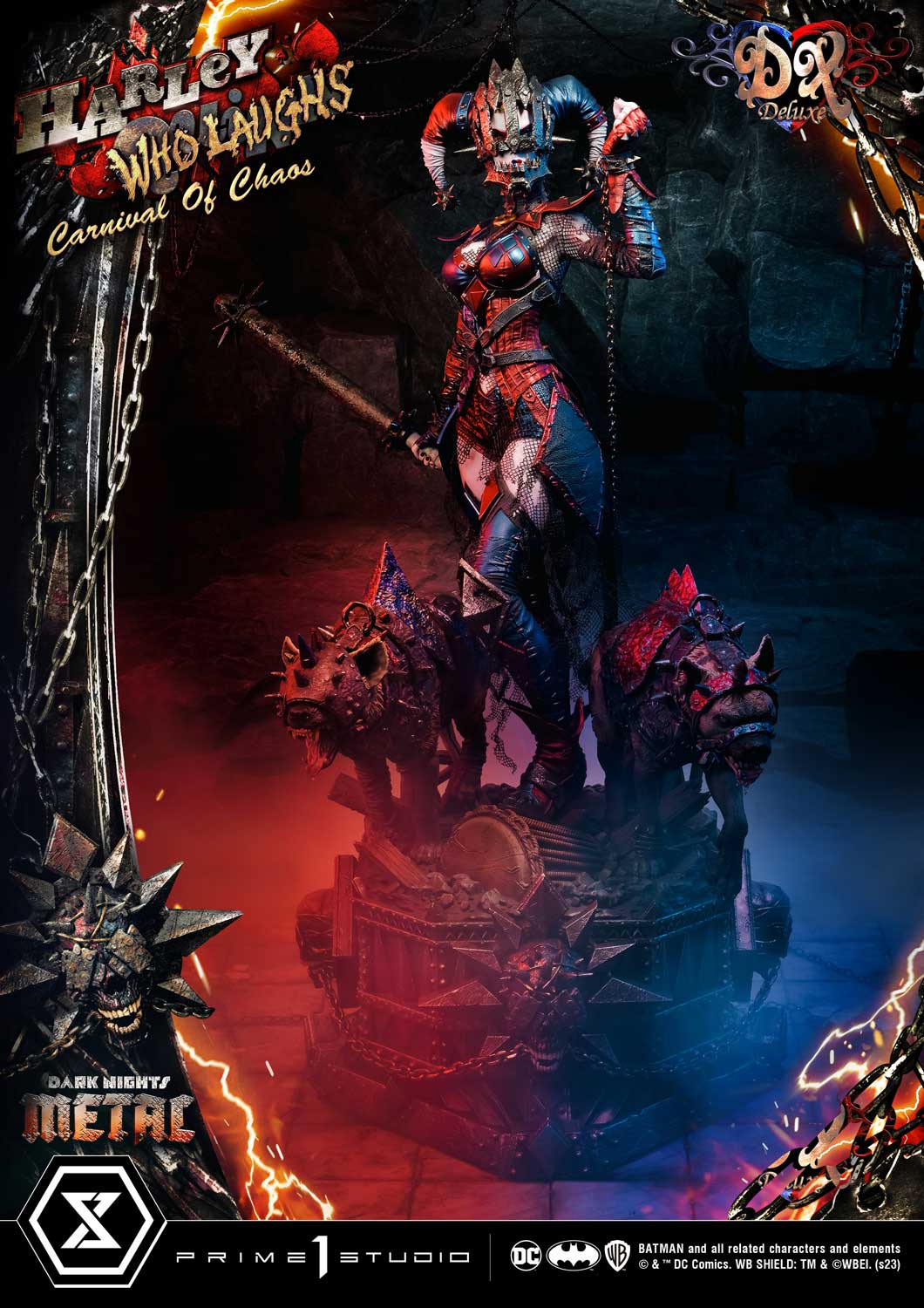 Dark Nights: Metal (Comics) Harley Quinn Who Laughs 1/3 Scale Statue DX Bonus Version - Image 9