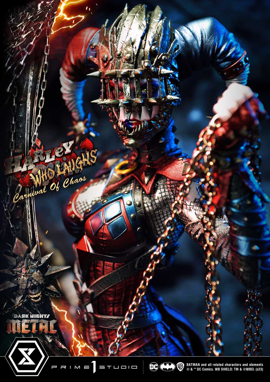 Dark Nights: Metal (Comics) Harley Quinn Who Laughs 1/3 Scale Statue DX Bonus Version - Image 17