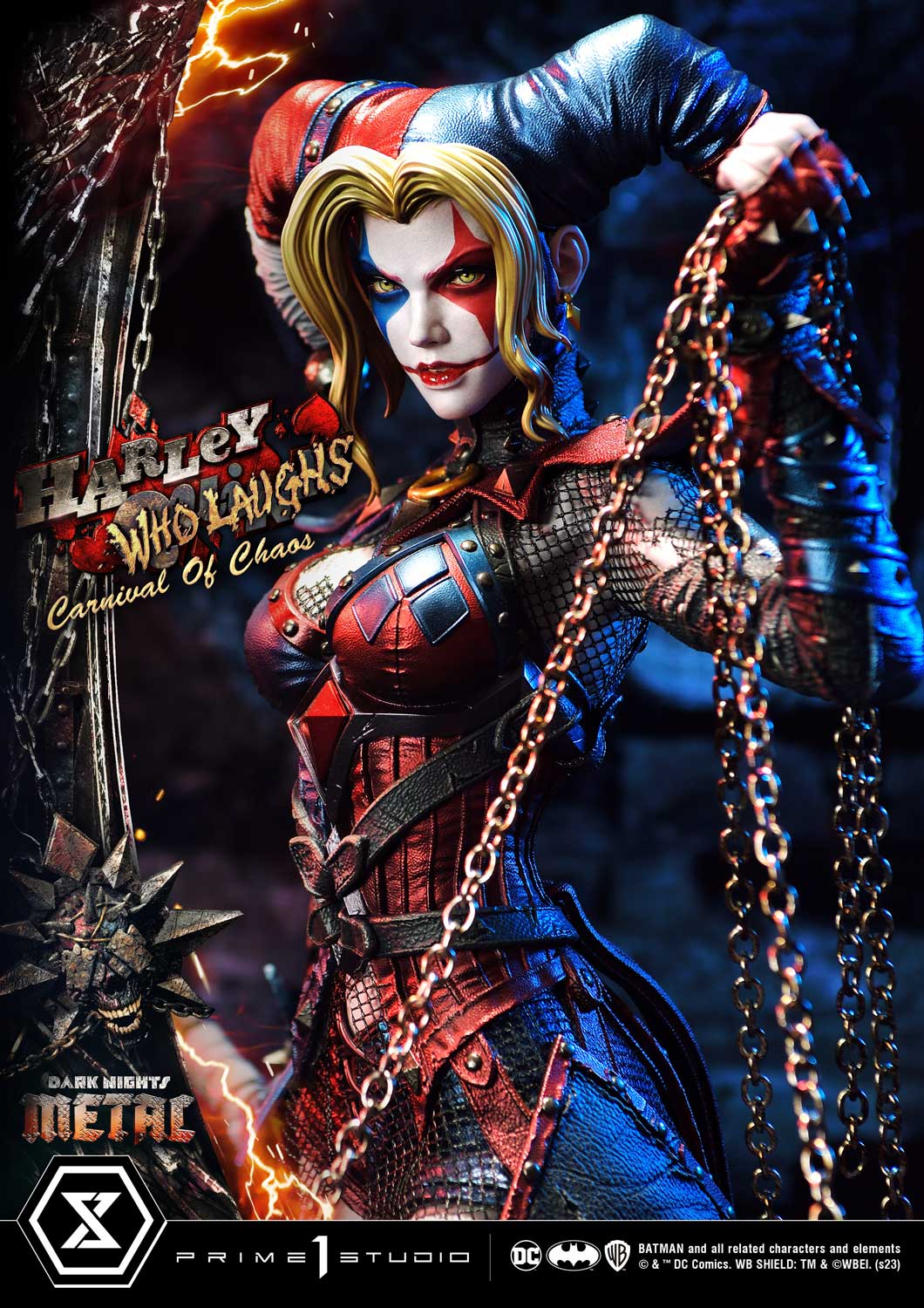 Dark Nights: Metal (Comics) Harley Quinn Who Laughs 1/3 Scale Statue DX Bonus Version - Image 18