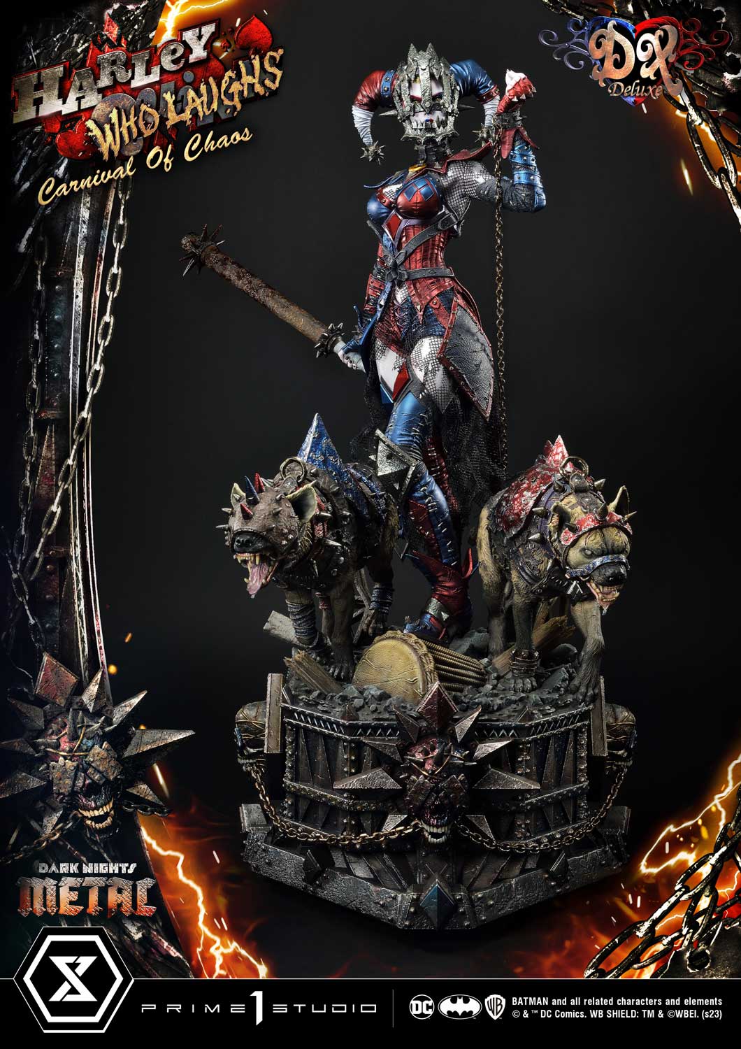 Dark Nights: Metal (Comics) Harley Quinn Who Laughs 1/3 Scale Statue DX Bonus Version - Image 21