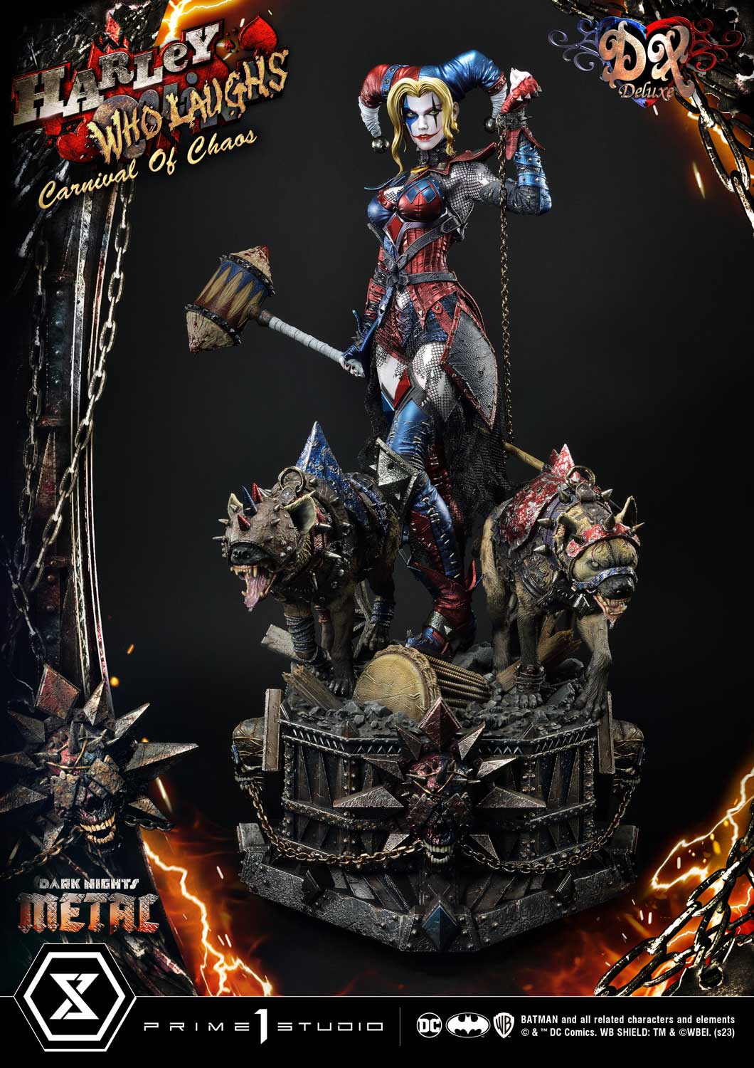 Dark Nights: Metal (Comics) Harley Quinn Who Laughs 1/3 Scale Statue DX Bonus Version